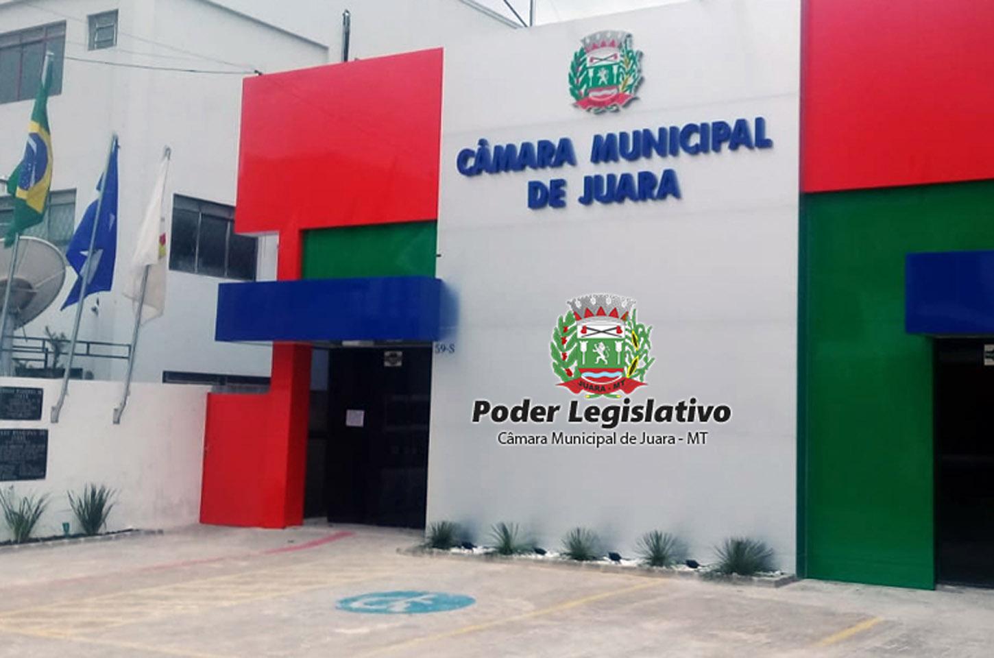 Câmara de Juara atenderá em horário especial durante o Recesso Parlamentar