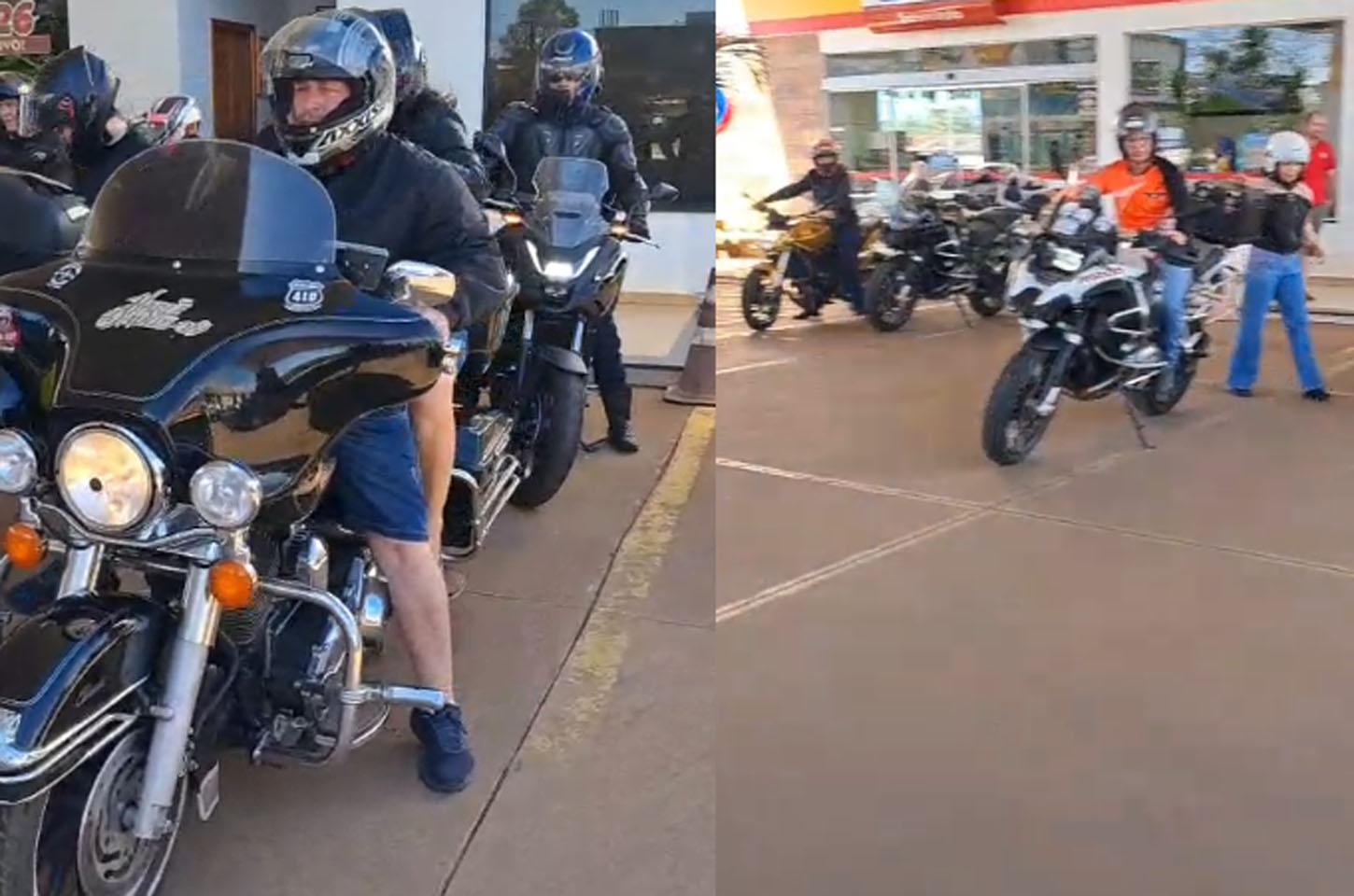 Encontro sobre duas rodas reuniu motociclista de Juara e participantes de Porto dos Gaúchos