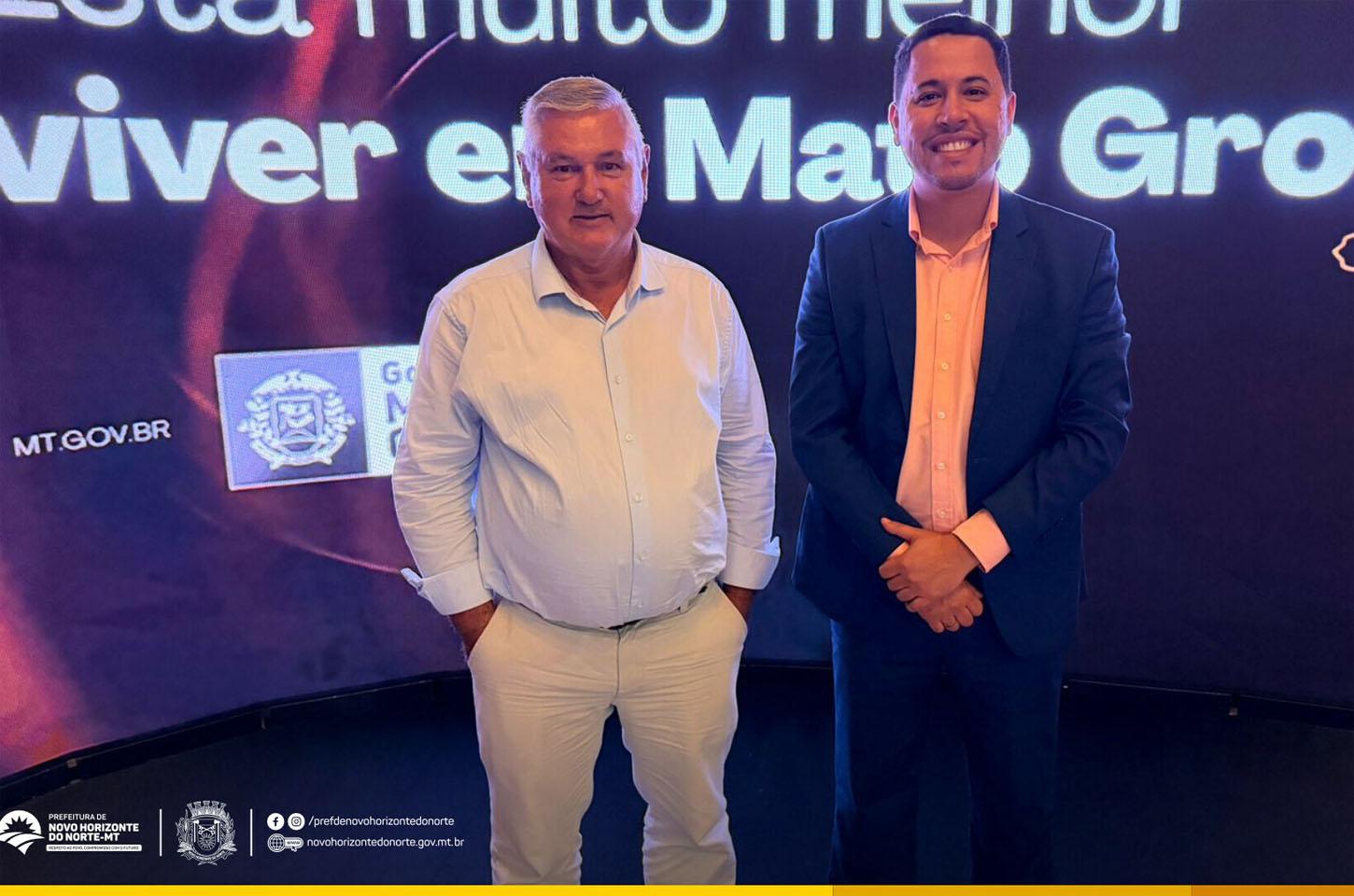Walter Borges exerce o cargo de prefeito em exercício em Novo Horizonte do Norte. Saiba mais