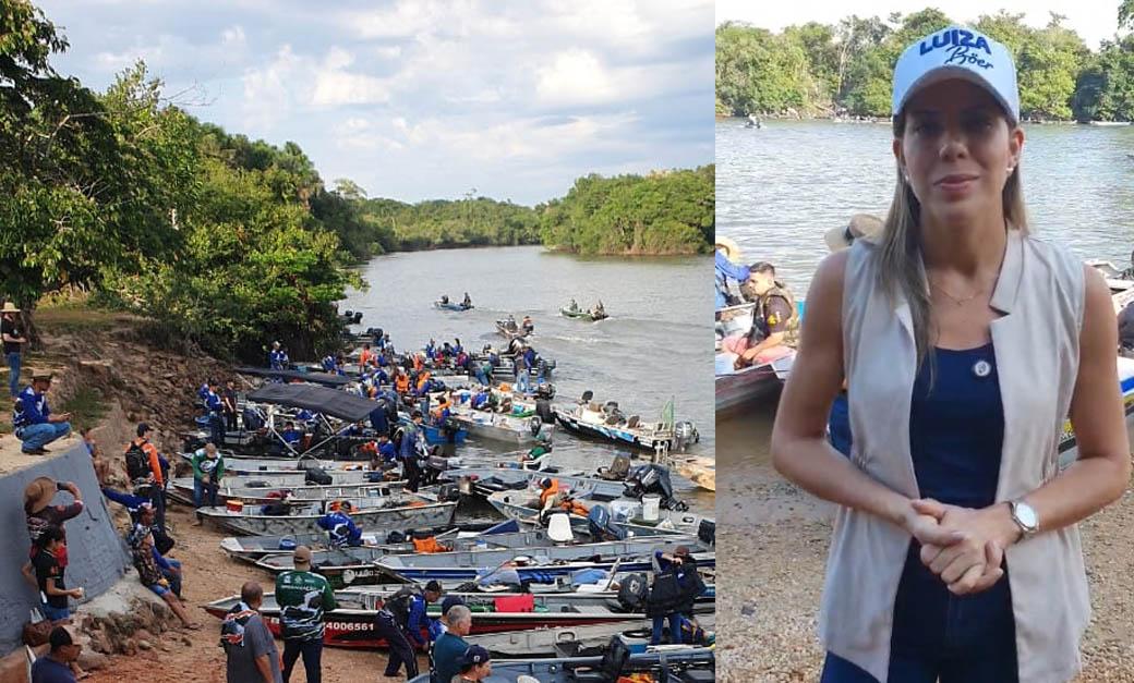 Candidata a deputada federal Luíza Böer prestigiou 21º Festival de Pesca de Porto dos Gaúchos