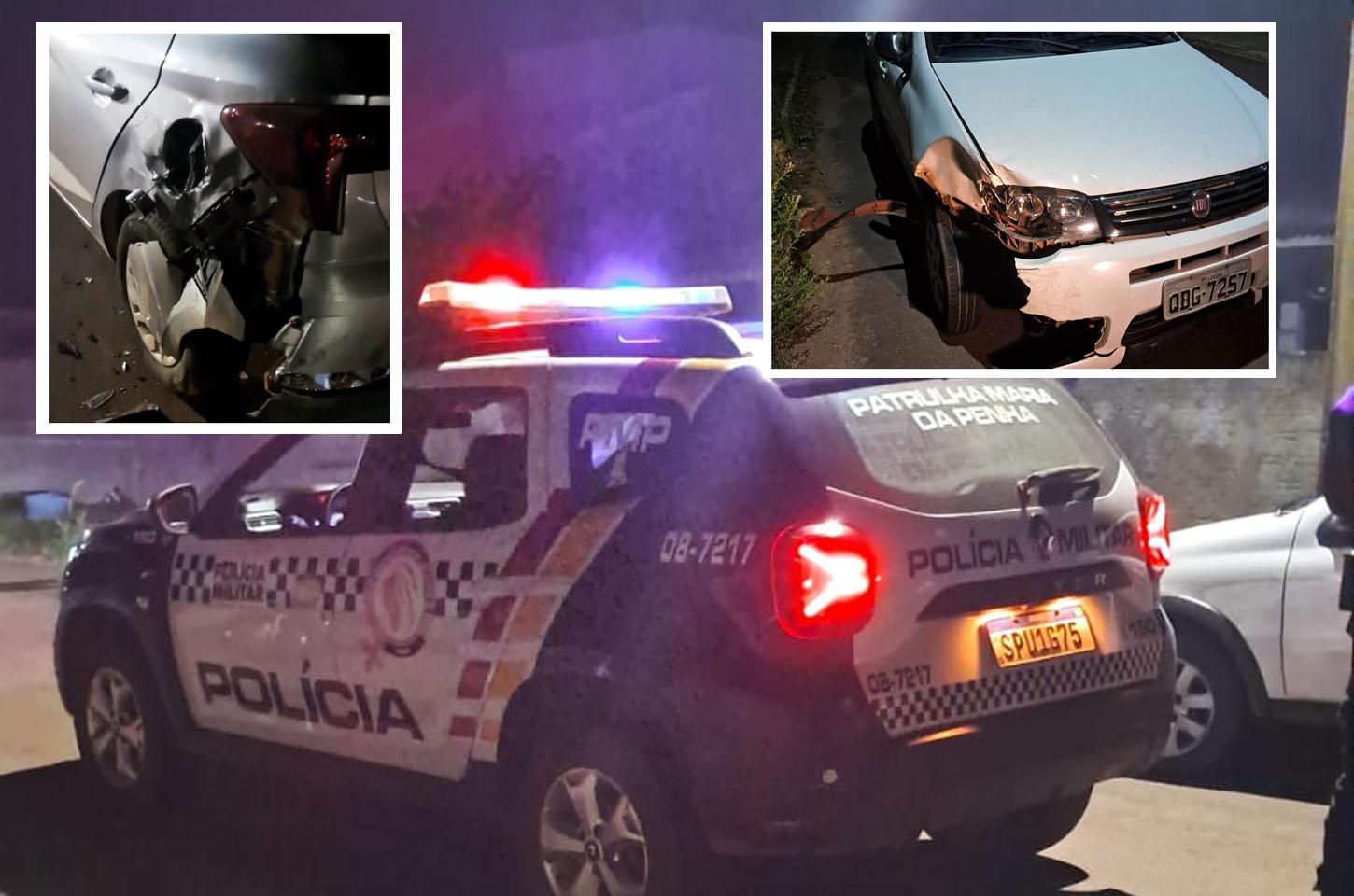 Condutor supostamente embriagado atingiu carro de enfermeira em Juara. Saiba como aconteceu