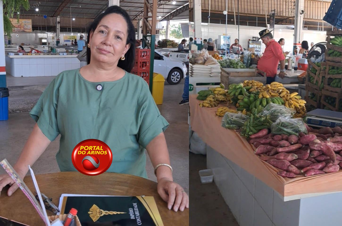 Edna Oliveira Galvão comandará a presidência da Feira Livre em Juara por mais 02 anos