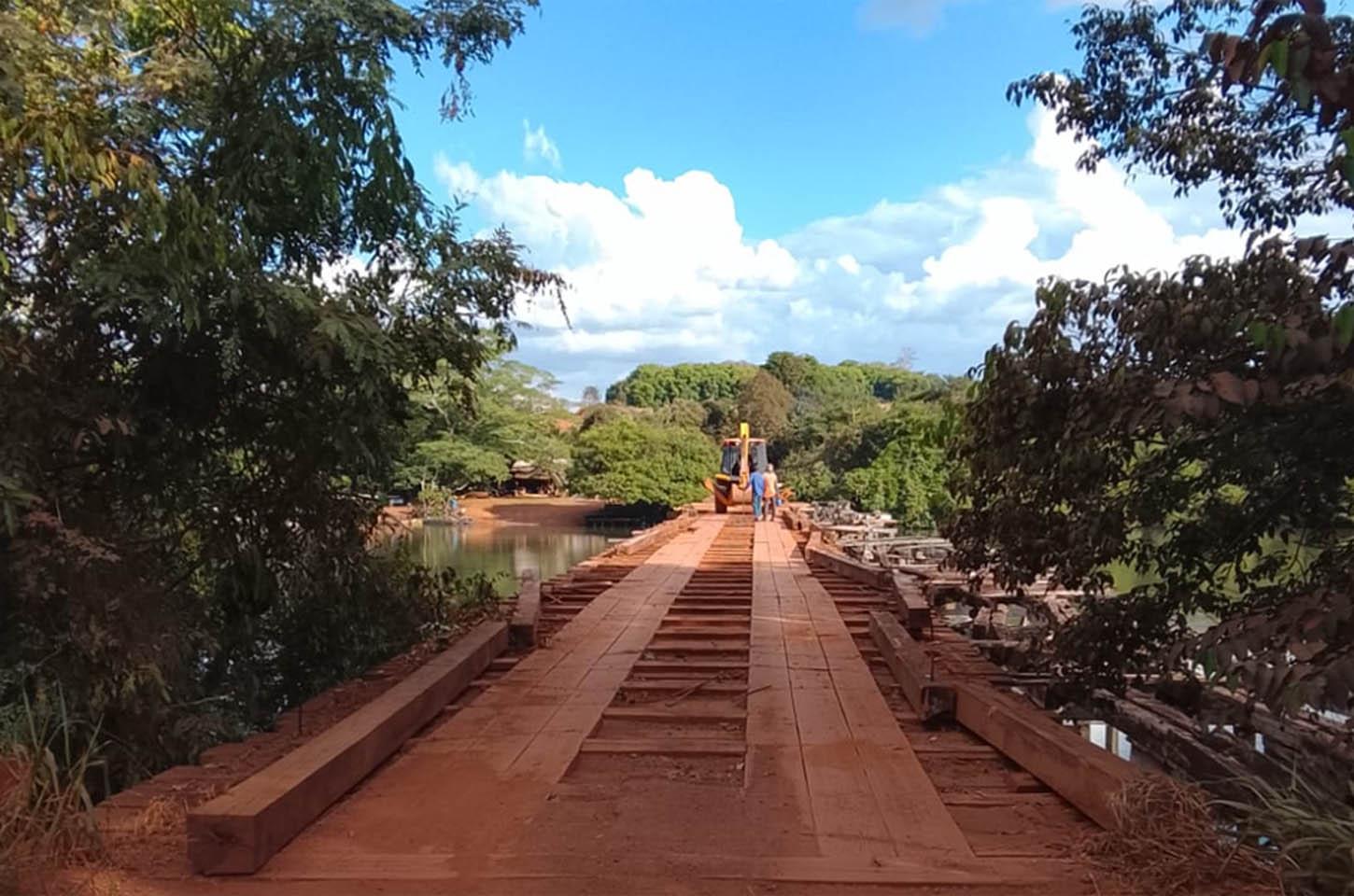 Novo Cronograma: Ponte sobre o Rio dos Peixes terá novo cronograma de interdições a partir desta quarta-feira