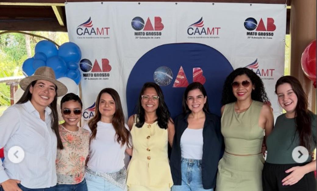 OAB do Vale do Arinos promoveu confraternização entre advogados no Balneário Ilha Bela, em Juara