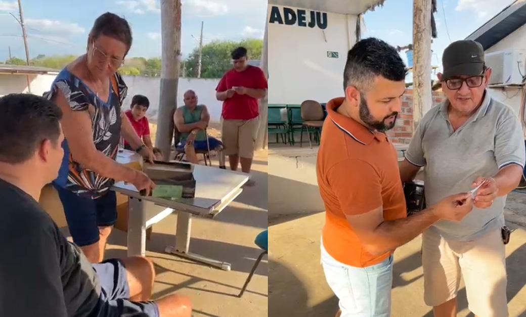 ADEJU de Juara realizou rifa beneficente com sorteio de celular para custear despesas. Veja a ganhadora