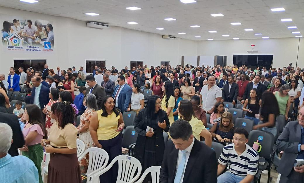 Assembleia de Deus Madureira reuniu fiéis e convidados em celebração pelos 21 anos em Juara