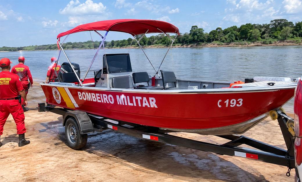 Bombeiros de Juara passarão a contar com embarcação para ocorrências aquáticas no município