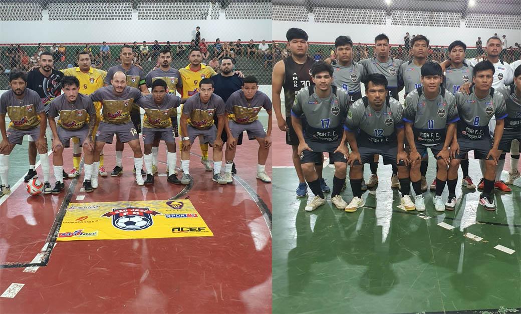 Casa cheia e muitos e gols marcaram a1ª rodada do Campeonato Municipal de Futsal em Juara