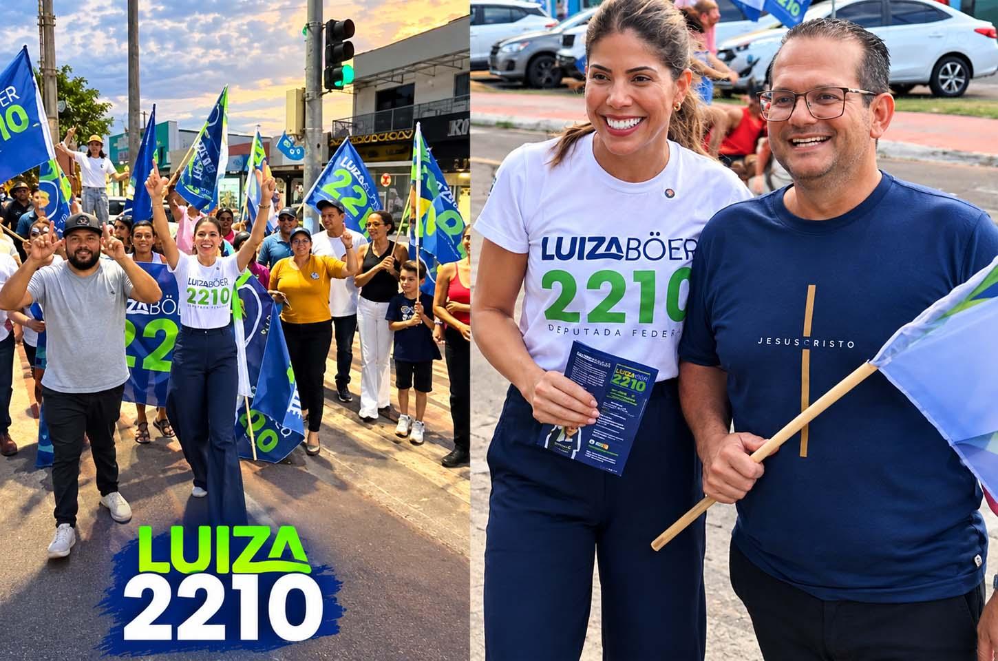 Juara produz, trabalha e merece uma voz da região e da direita em Brasília, defende Luiza Böer