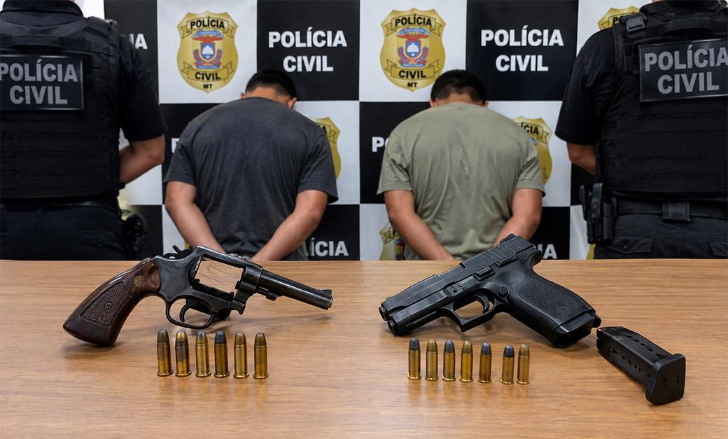 Quatro ordens judiciais são cumpridas e dois homens acabam presos em Porto dos Gaúchos