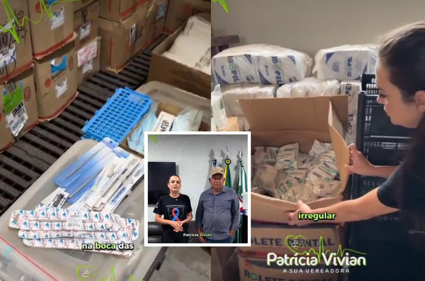 Vereadores de Juara fiscalizam armazenamento de materiais odontológicos e apontam possível desperdício de recursos públicos