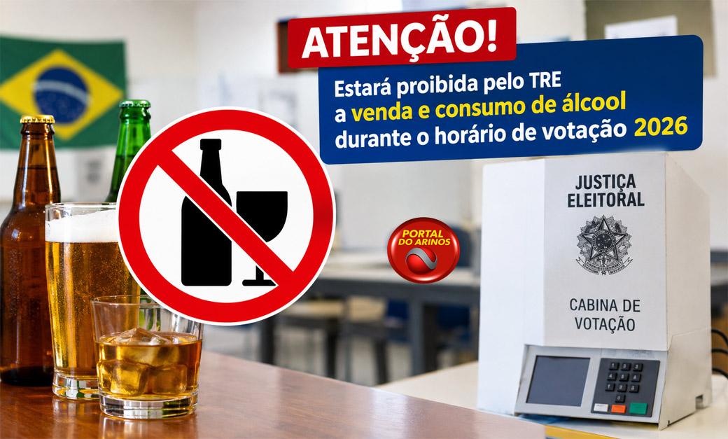 Atenção Juara e Vale do Arinos: TRE determina proibição de bebidas alcoólicas das 7 às 16 no dia da eleição