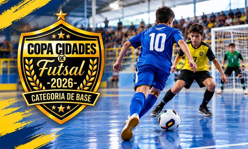Mais de 300 atletas participarão da Copa Cidades de Futsal em Juara com 66 jogos em três dias