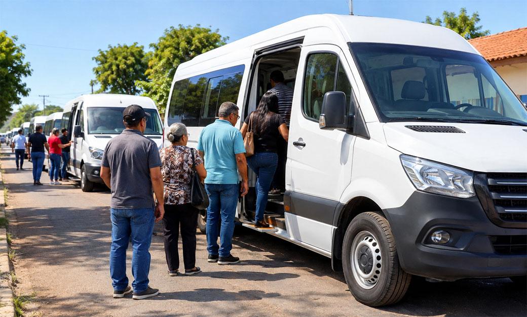 Saibam quais são as 13 Rotas de Transportes de eleitores em Juara durante a votação nas Eleições deste domingo