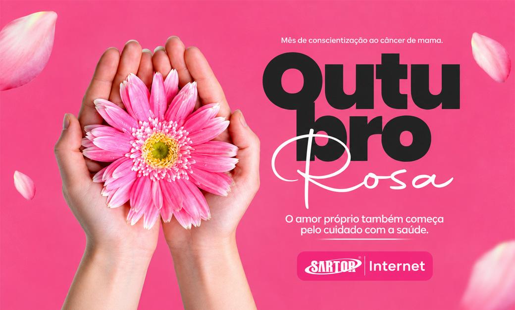 Sartor Internet atende 21 cidades de Mato Grosso e reforça apoio à campanha Outubro Rosa em Juara