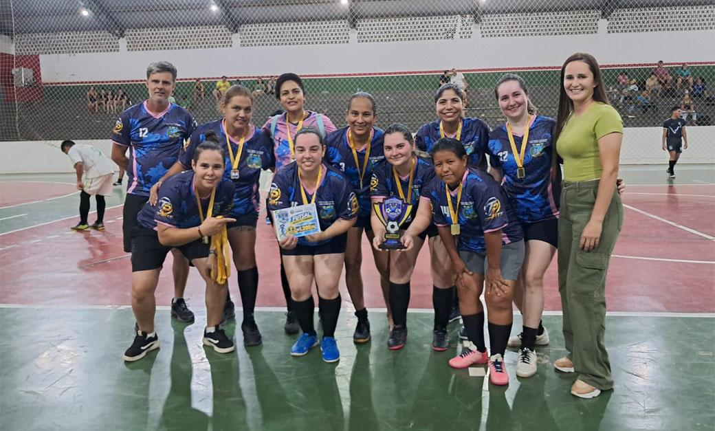 Tabaporã venceu nos pênaltis e levou título do Interprofessores de Futsal feminino e Novo Horizonte em 1º no vôlei em Juara