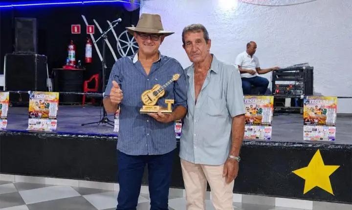 Agnaldo Brahma agradece participantes e público que prestigiou a 33ª edição do Fesertão em Juara