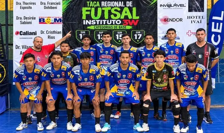 Juara é campeã no Sub-17 com 02 goleiros menos vazados e atleta destaque na Taça Instituto 3W em Brasnorte