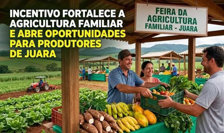 Novo incentivo fortalece a agricultura familiar e abre oportunidades para produtores de Juara
