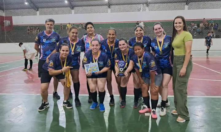 Tabaporã venceu nos pênaltis e levou título do Interprofessores de Futsal feminino e Novo Horizonte em 1º no vôlei em Juara